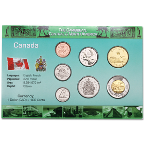 Canada Coin Set in Custom Holder Main Image