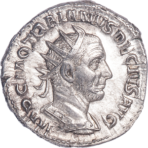 A.D. 249-251 Silver Antoninianus of Trajan Decius, Very Fine Plus Main Image
