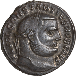A.D. 305-306 Constantius I Bronze Follis Main Image