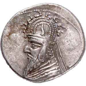 93-69 B.C. Sinatruces Silver Drachm Main Image