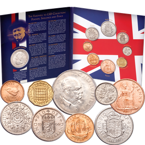 Great Britain Farewell to LSD Coinage Collection Main Image