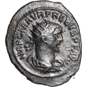 Ancient Bronze and Copper - Roman Imperial Bronze - AD276-282 VF Main Image