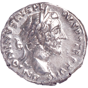 A.D. 138-161 Antoninus Pius Silver Denarius Main Image