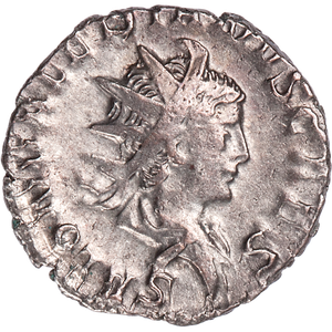 A.D. 255-259 Saloninus Silver Antoninianus Main Image