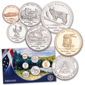 2018 Jamul Indian Coin Set - Abenaki Tribe Main Image