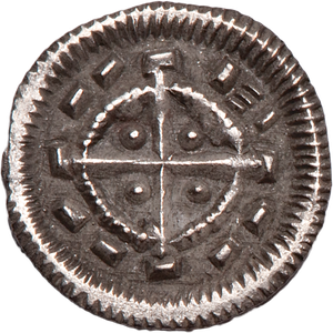 1131-1141 Hungary Béla II Silver Denar Main Image
