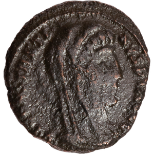 A.D. 307-337 Constantine I Bronze Reduced Follis, Hand of God Reverse Main Image
