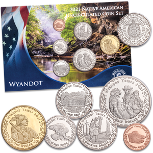 2021 Jamul Indian Coin Set - Wyandot Tribe Main Image