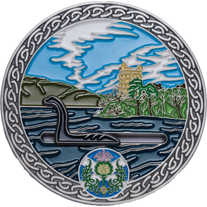 Loch Ness Monster Moveable Medal Main Image