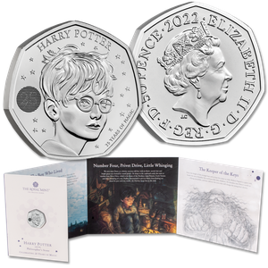2022 Great Britain 50 Pence Harry Potter Series in Folders - Harry Potter Main Image