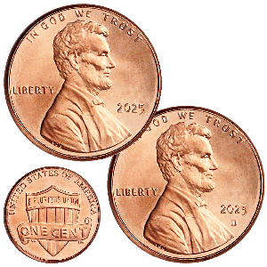 2025 P&D Lincoln Cents