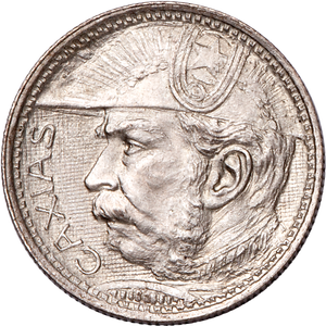 1935 Brazil Silver 2,000 Reis Main Image