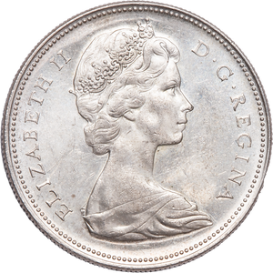 1965-1966 Canada Silver Dollar Main Image