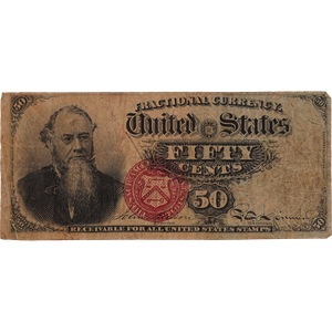 1869-1875 50C Fractional Currency   F#2 Main Image