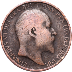 1902-1910 King Edward VII Penny Main Image