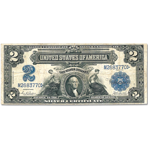 Series 1899 $2 Large-Size Silver Certificate Main Image