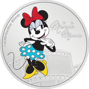 2023 Niue Disney's Mickey and Friends 1 oz. Silver $2 Minnie Main Image