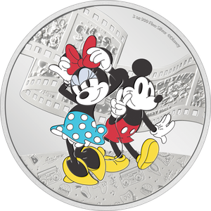 2023 Niue Disney's Mickey and Friends 3 oz. Silver $10 - Mickey