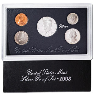 1993-S U.S. Mint Silver Proof Set Main Image
