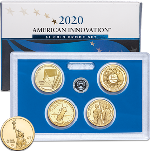 2020-S U.S. Mint American Innovation Dollar Proof Set Main Image