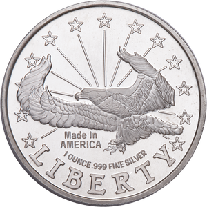 Liberty Eagle 1 oz. Silver Round Main Image