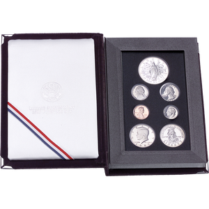1989-S U.S. Mint Prestige Proof Set (7 coins), Choice Proof, PR63 Main Image