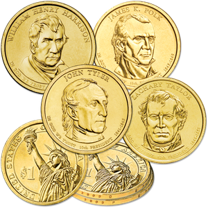 2009 Presidential Dollar P&D Mint Set (8 coins) Main Image