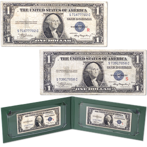 1935A "R" & "S" $1 Silver Certificate Test Set Main Image