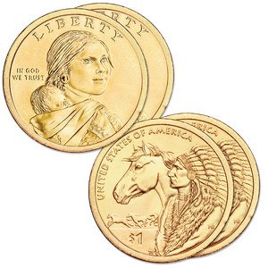 2012 P&D Native American Dollar Set Main Image