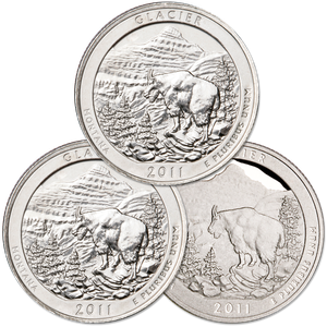 2011 PDS Glacier Quarter Set (3 coins) Main Image