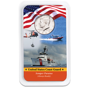 2020 Kennedy Half Dollar in U.S. Coast Guard Showpak Main Image