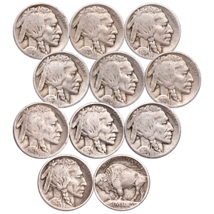 1913-1928 Buffalo Nickel Set Main Image