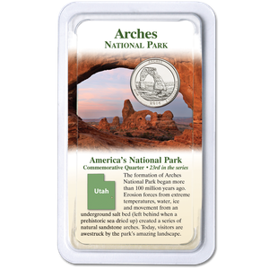 2014 Arches National Park Quarter in Showpak Main Image