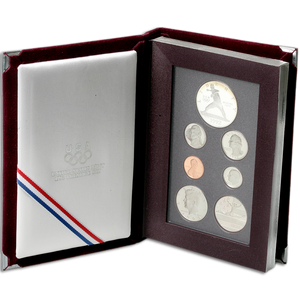 1992-S U.S. Mint Prestige Proof Set (7 coins), Choice Proof, PR63 Main Image