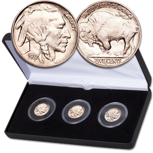 1937 All-Mint Buffalo Nickel Set Main Image