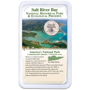 2020 Salt River Bay National Historical Park & Ecological Preserve Quarter in Showpak Main Image