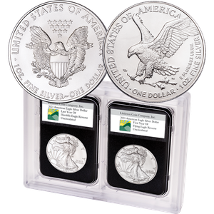 2021 American Silver Eagle Type 1 and Type 2 Set Main Image