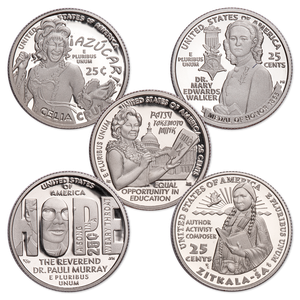 2024-S 99.9% Silver America's U.S. Women Quarter Proofs Main Image