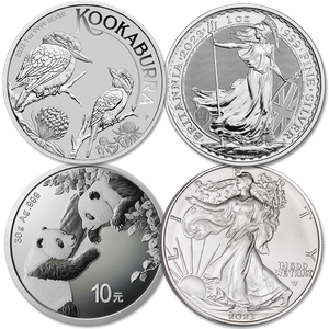2023 4 Silver Coins Main Image