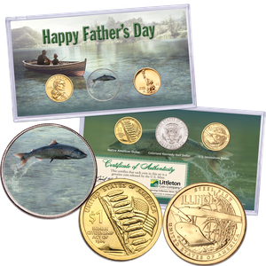 2024 Father's Day Coin Set in Holder Main Image