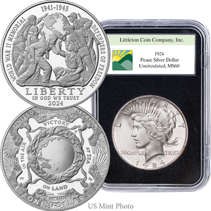 1924 & 2024 Silver Dollar Centennial Set Main Image
