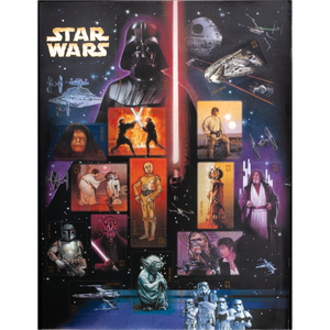 2007 Star Wars 30th Anniversary Stamp Sheet Main Image