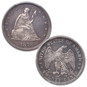 1878 Twenty Cent Silver Piece Main Image