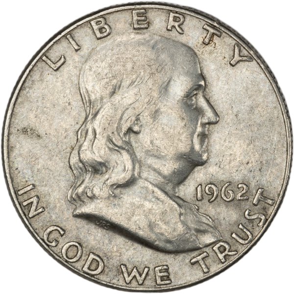 1962-D Franklin Half Dollar VF