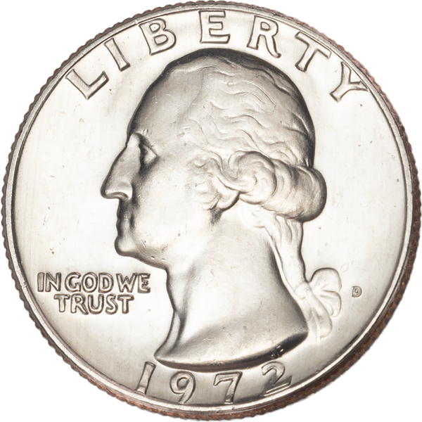 1972-D Washington Quarter