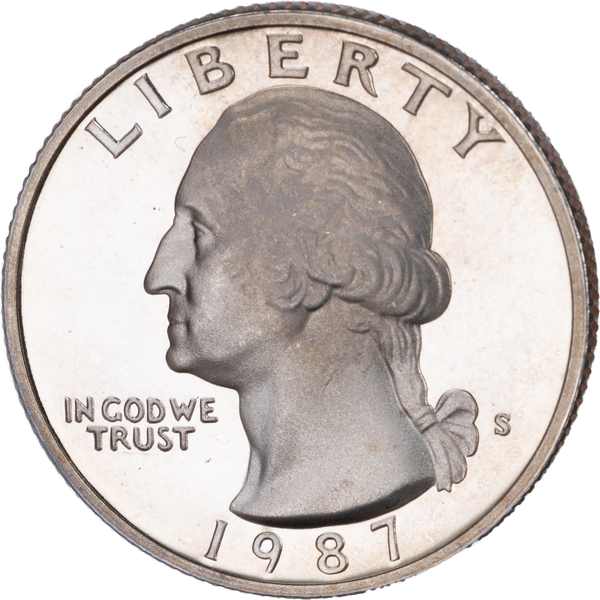 1987-S Washington Quarter | Littleton Coin Company