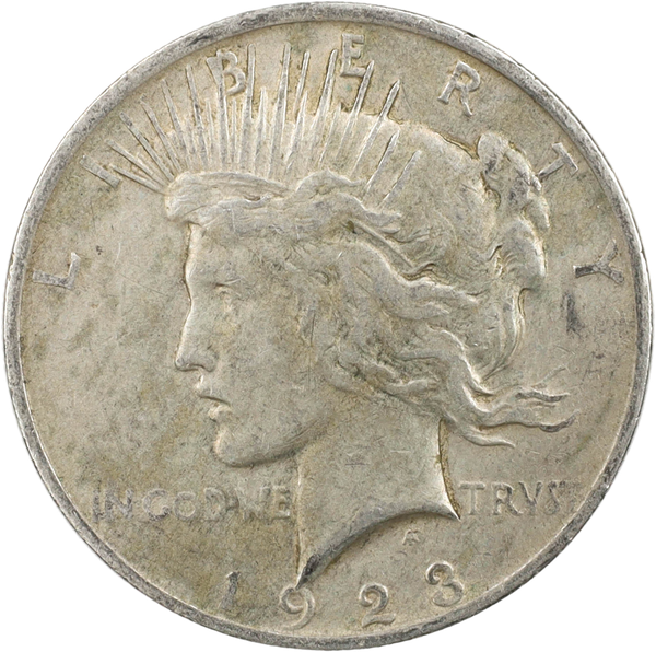 1923 Peace Silver Dollar