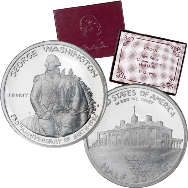 1982-S George Washington Commemorative, Choice Proof, PR63