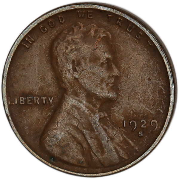 1929-S Lincoln Head Cent
