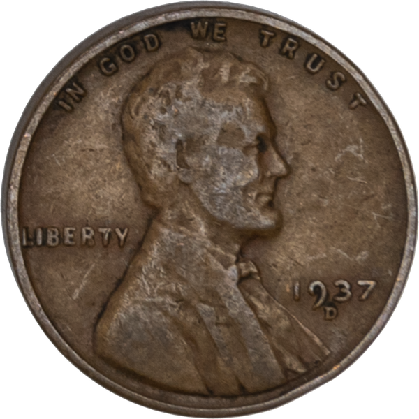 1937-D Lincoln Head Cent CIRC